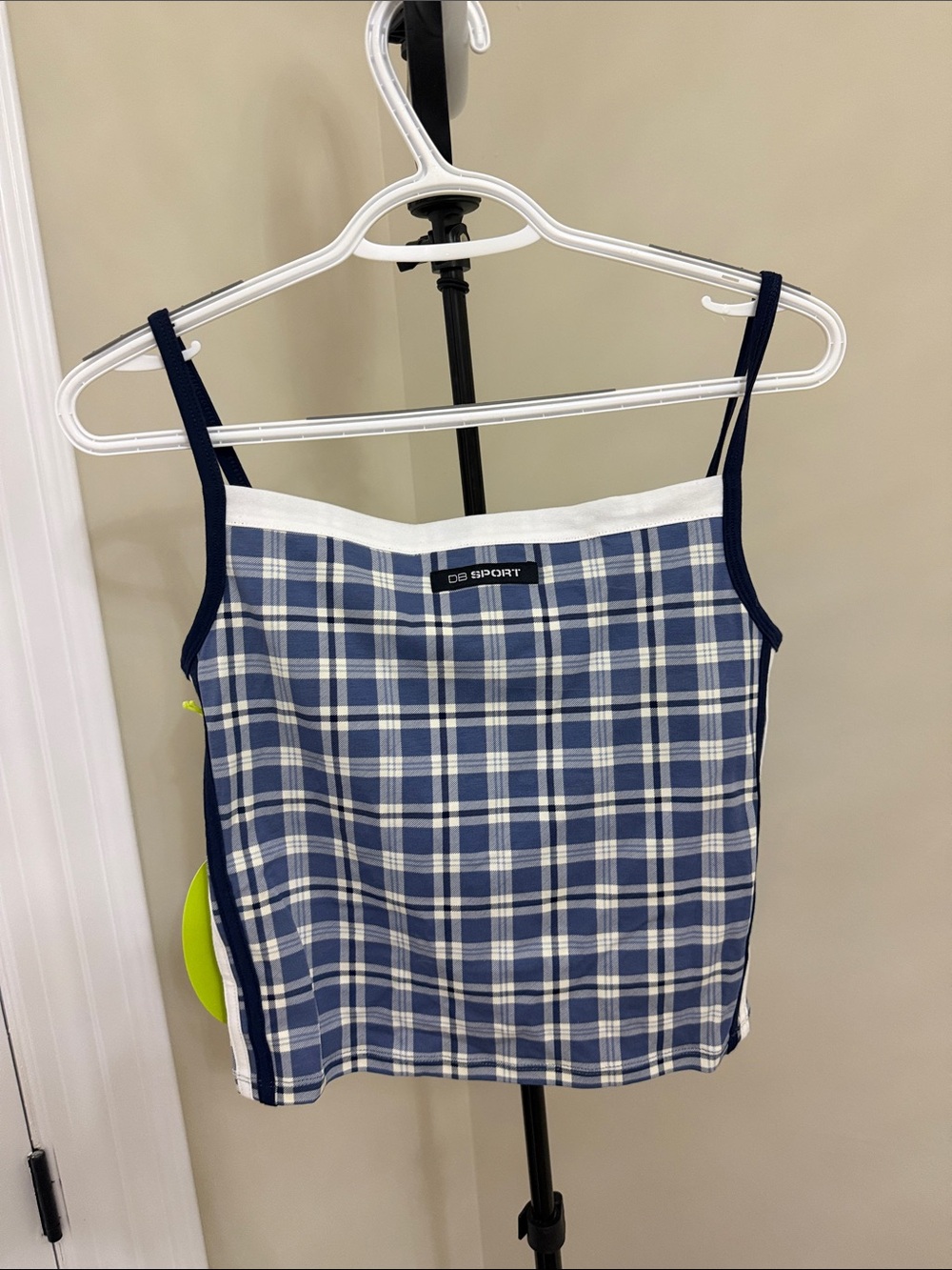 Dairy boy square neck tank size L BNWT